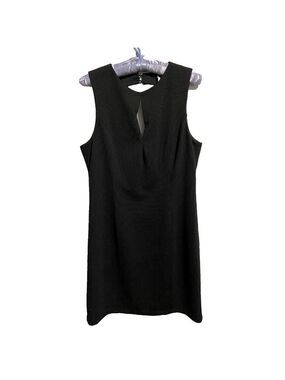 Sparkle & Fade Women's Sleeveless Black Fitted Dress Size L
